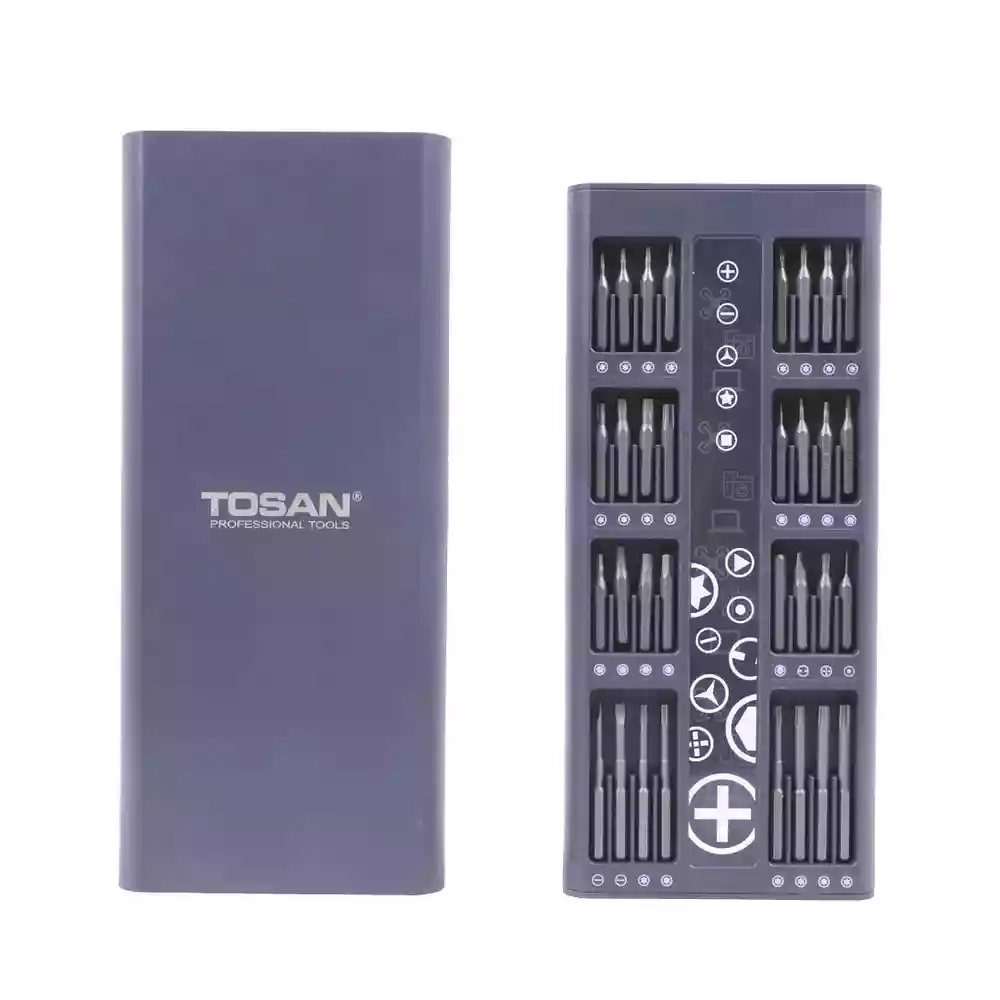 پیچ گوشتی شارژی قلمی 3/7 ولت 66 پارچه مدل 9002