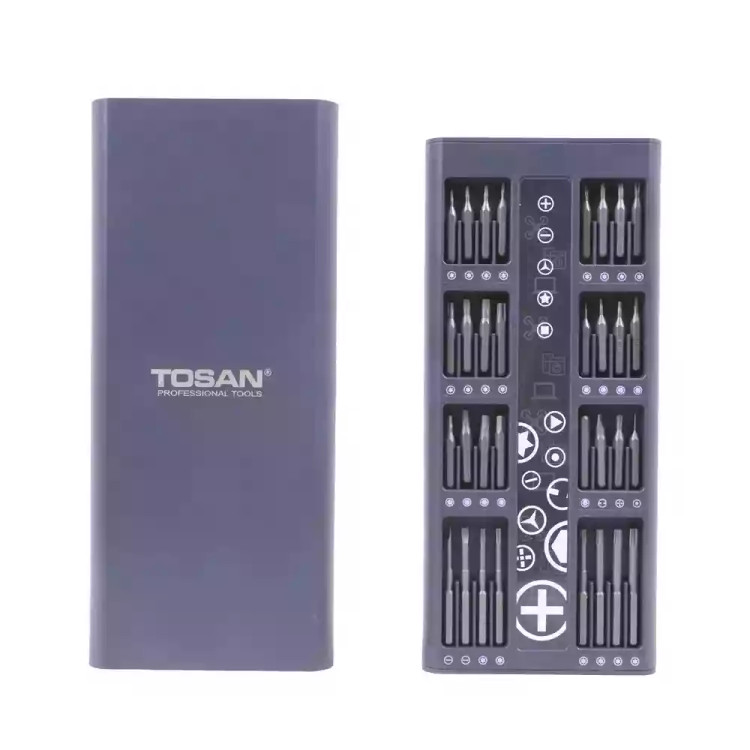 پیچ گوشتی شارژی قلمی 3/7 ولت 66 پارچه مدل 9002